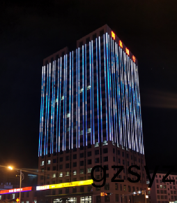 威海青岛(dao)银(yin)行夜景(jing)亮(liang)化
