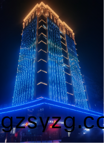 烟台益(yi)丰御(yu)祥(xiang)大厦夜景(jing)亮(liang)化